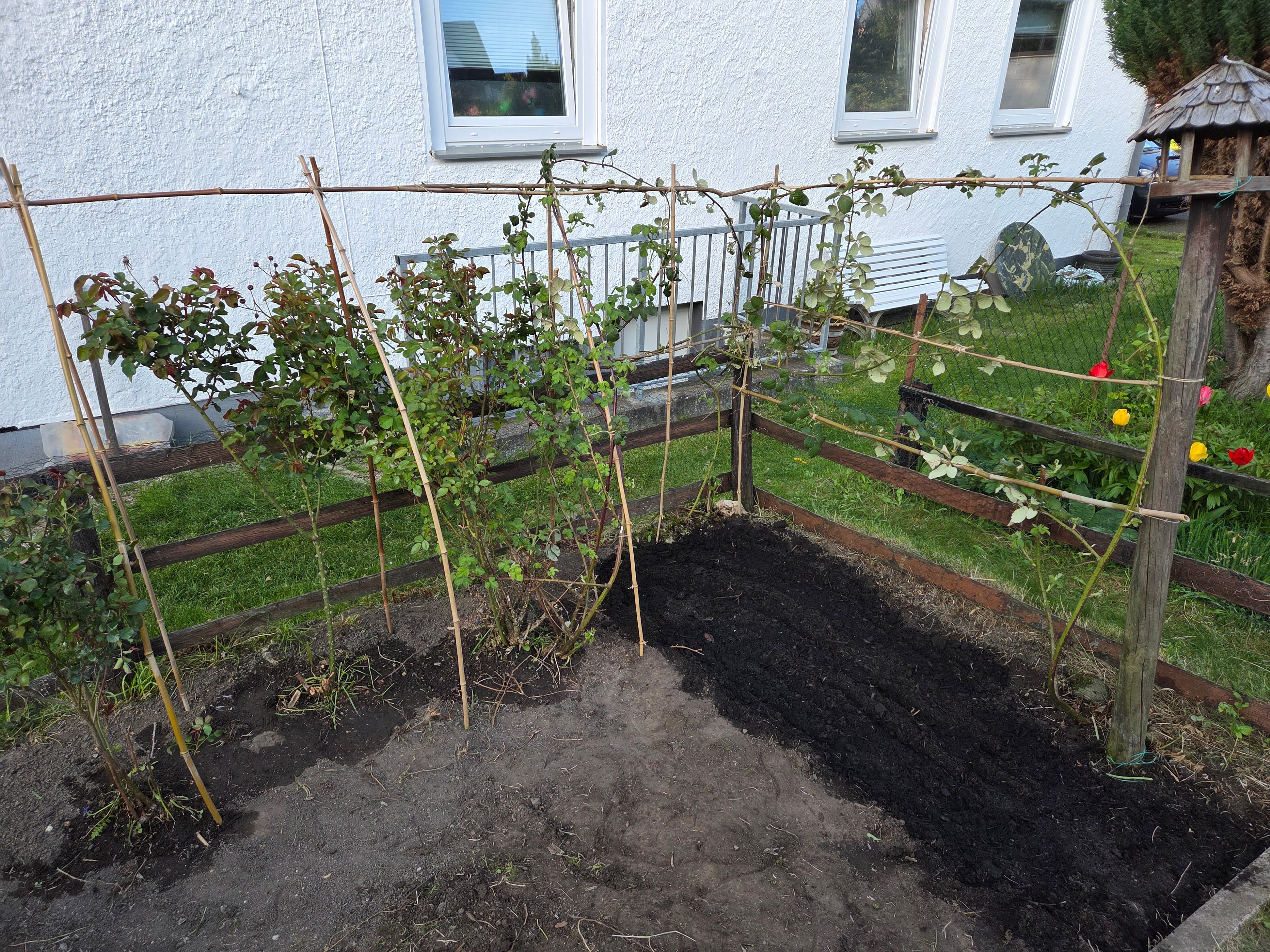 Madeira Gartenarbeit vor Ort